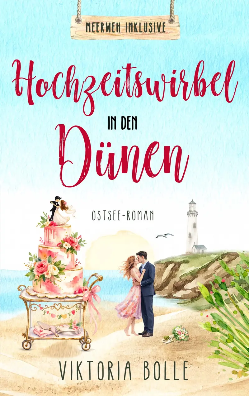 Buchcover Hochzeitswirbel in den Dünen